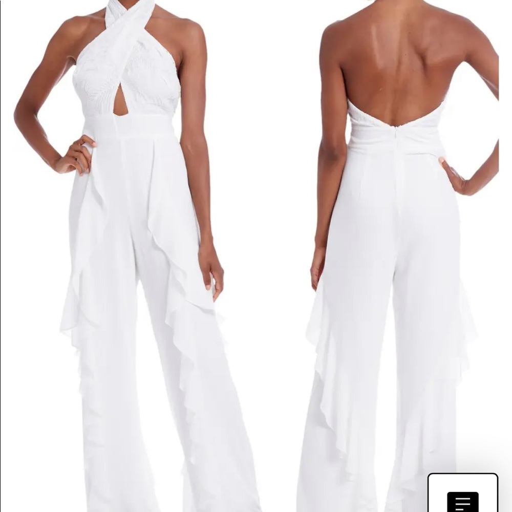 ONE33 SOCIAL Halter Neck Jumpsuit NWR Size 10